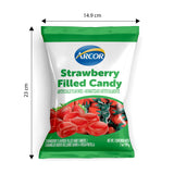 STRAWBERRY FILLED CANDY - 7 OZ