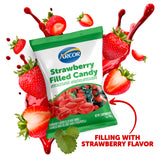 STRAWBERRY FILLED CANDY - 7 OZ